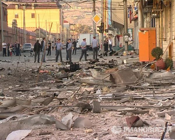 Twin blasts in Makhachkala - Sputnik International