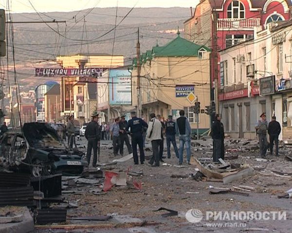 Twin blasts in Makhachkala - Sputnik International