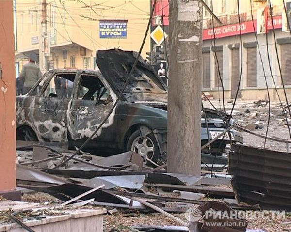 Twin blasts in Makhachkala - Sputnik International