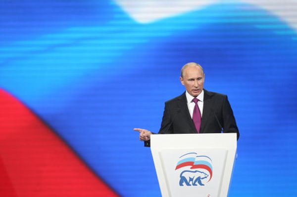 Medvedev proposes Putin for presidency at United Russia Congress - Sputnik International