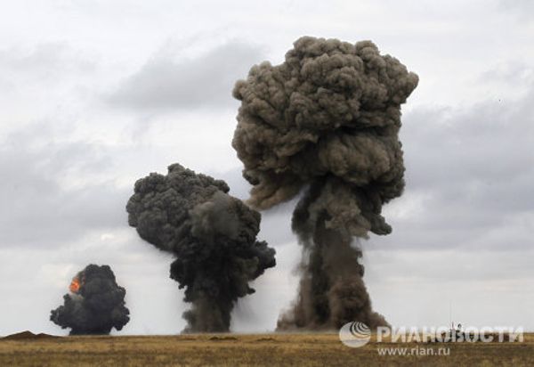 Military exercise at the Kapustin Yar test range - Sputnik International