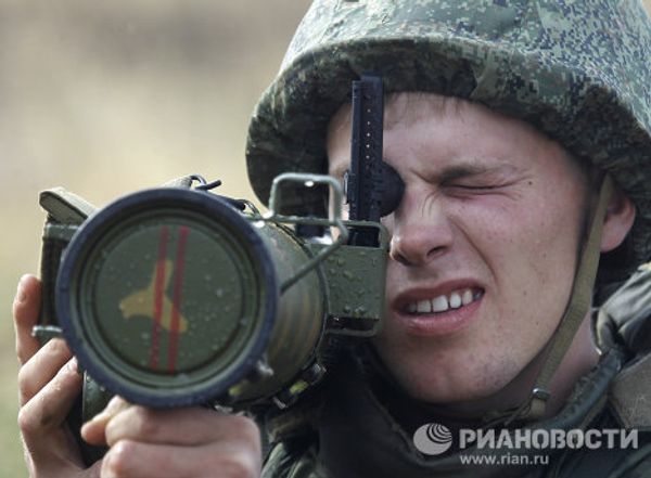 Military exercise at the Kapustin Yar test range - Sputnik International