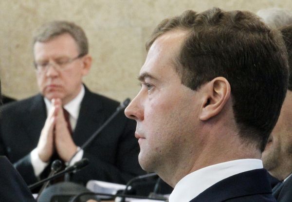 Dmitry Medvedev and Alexei Kudrin - Sputnik International