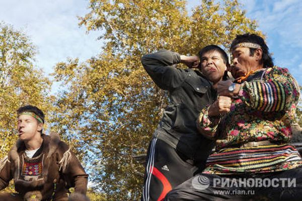 Осенний ительменский праздник Алхалалалай Осенний ительменский праздник Алхалалалай - Sputnik International