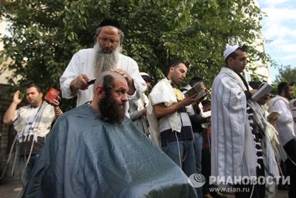 Celebrating Jewish New Year in Uman Celebrating Jewish New Year in Uman - Sputnik International