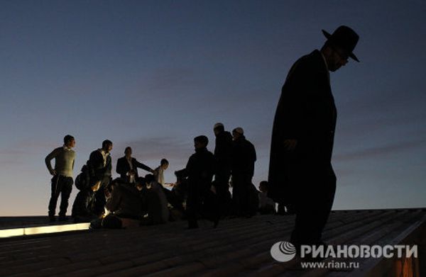 Celebrating Jewish New Year in Uman Celebrating Jewish New Year in Uman - Sputnik International