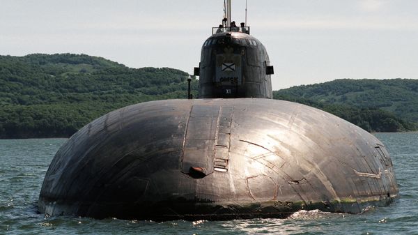 A nuclear-powered strategic missile submarine at sea. - Sputnik International