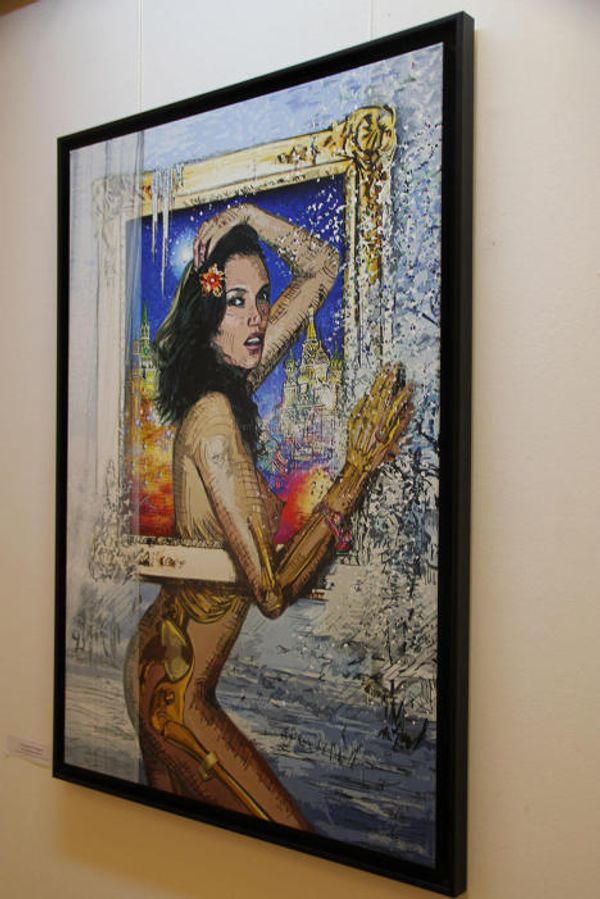 Nicolas Sarkozy’s father brings his paintings to Moscow - Sputnik International