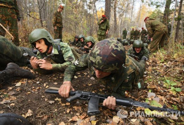 Selection trials for crimson beret - Sputnik International