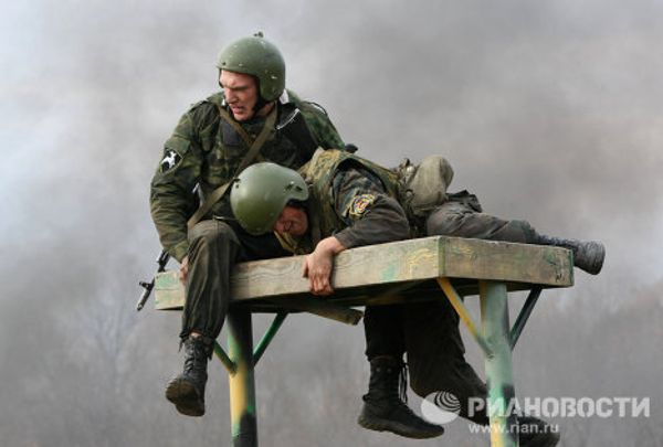 Selection trials for crimson beret - Sputnik International