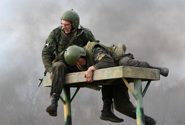 Selection trials for crimson beret - Sputnik International