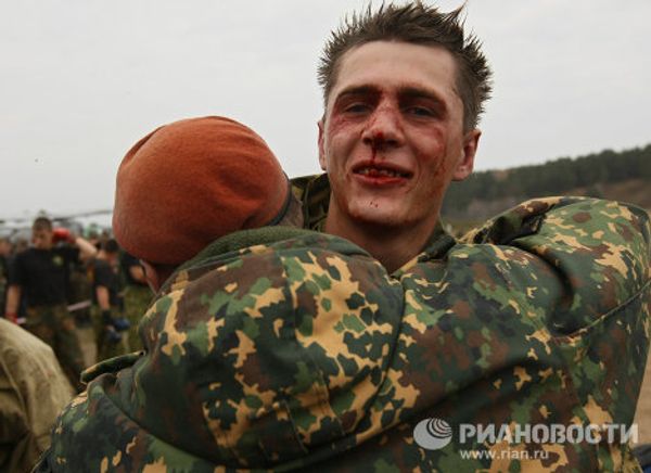 Selection trials for crimson beret - Sputnik International