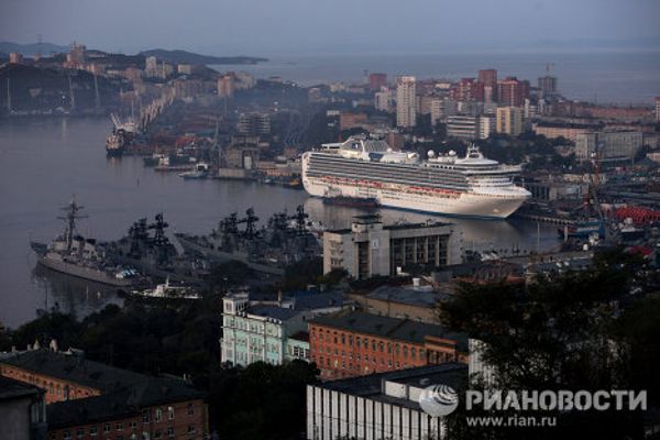 Luxury cruise liner Diamond Princess in Vladivostok Luxury cruise liner Diamond Princess in Vladivostok - Sputnik International