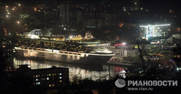 Luxury cruise liner Diamond Princess in Vladivostok Luxury cruise liner Diamond Princess in Vladivostok - Sputnik International