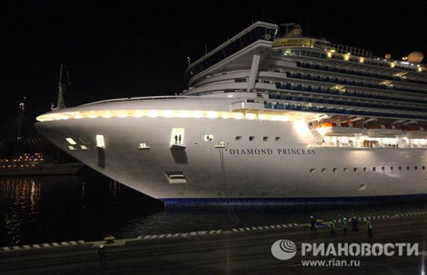 Luxury cruise liner Diamond Princess in Vladivostok Luxury cruise liner Diamond Princess in Vladivostok - Sputnik International