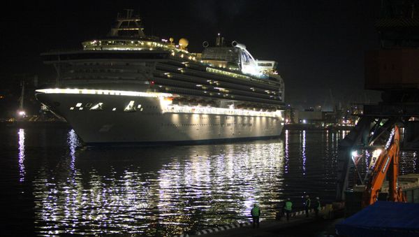 Diamond Princess arrives to Vladivostok Diamond Princess arrives to Vladivostok - Sputnik International