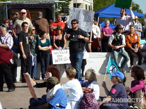 Pacifists, hippies and other crusaders against “financial terrorism” in the U.S. - Sputnik International