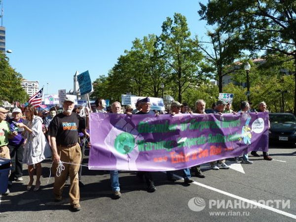 Pacifists, hippies and other crusaders against “financial terrorism” in the U.S. - Sputnik International