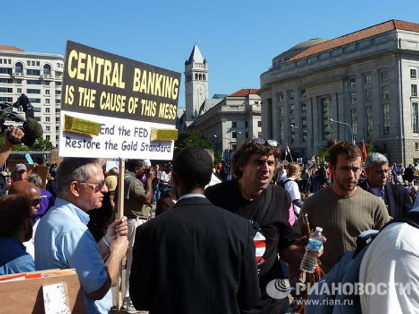 Pacifists, hippies and other crusaders against “financial terrorism” in the U.S. - Sputnik International