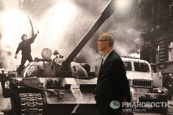 'Prague Spring' photographs by Josef Koudelka  - Sputnik International