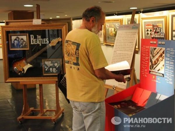 Beatles memorabilia to be auctioned off in Buenos Aires Beatles memorabilia to be auctioned off in Buenos Aires - Sputnik International