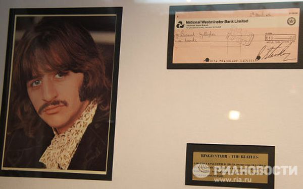 Beatles memorabilia to be auctioned off in Buenos Aires Beatles memorabilia to be auctioned off in Buenos Aires - Sputnik International