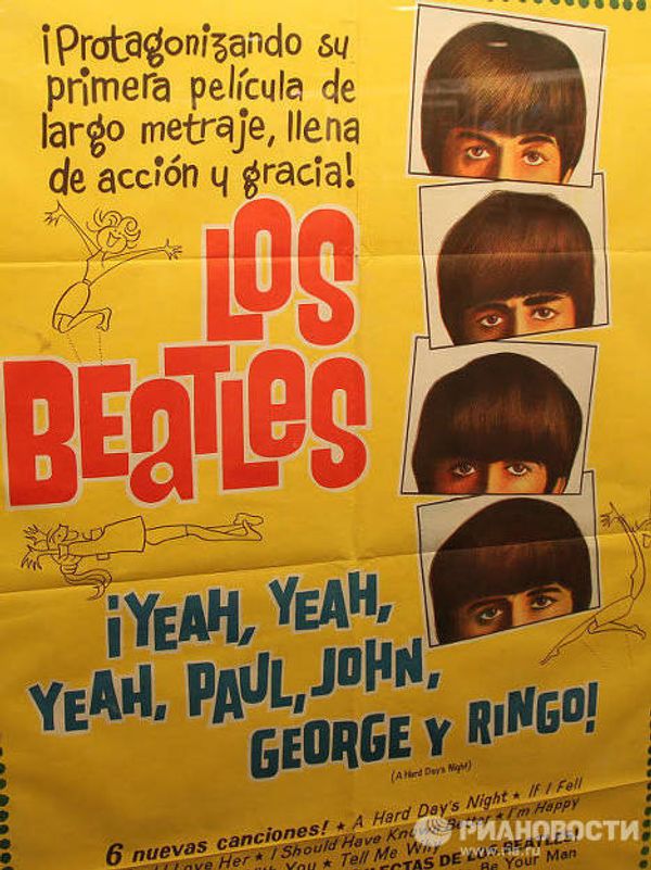 Beatles memorabilia to be auctioned off in Buenos Aires Beatles memorabilia to be auctioned off in Buenos Aires - Sputnik International