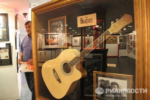 Beatles memorabilia to be auctioned off in Buenos Aires Beatles memorabilia to be auctioned off in Buenos Aires - Sputnik International