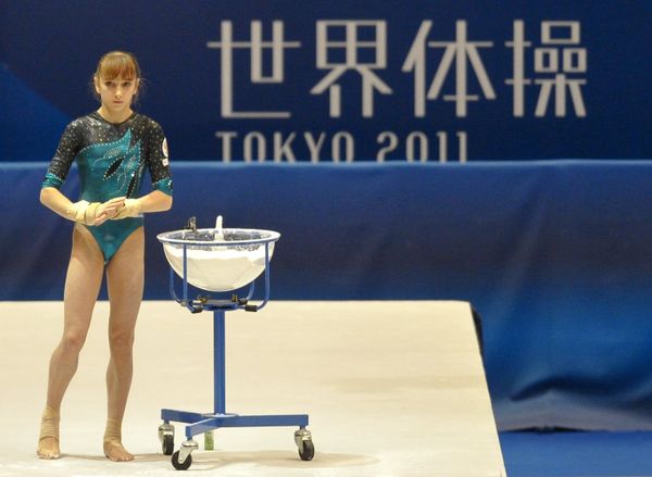 Russia’s gymnast Viktoria Komova - Sputnik International