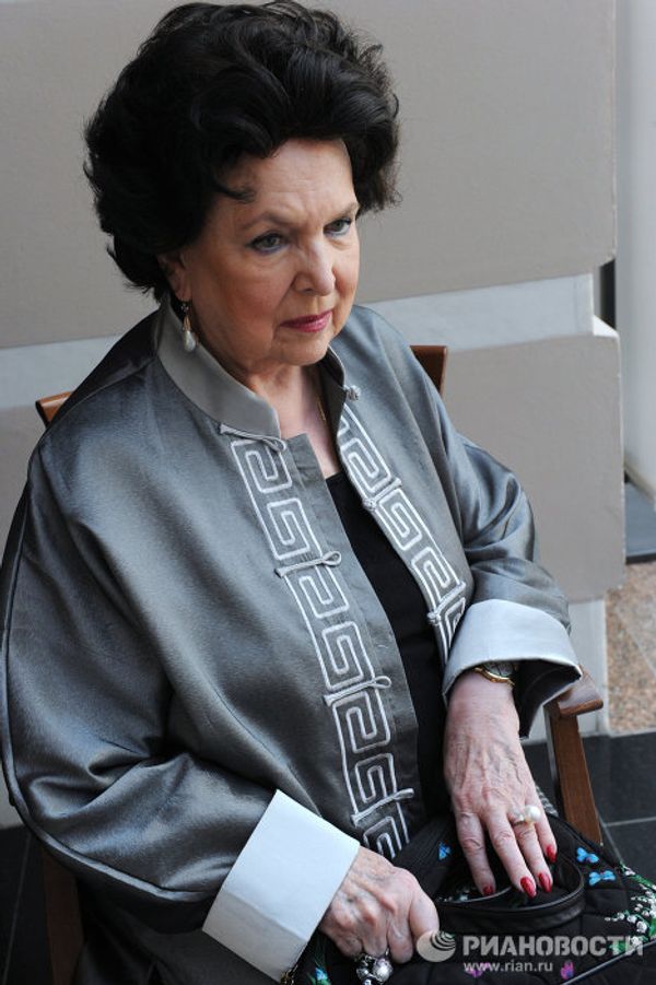 Opera queen Galina Vishnevskaya - Sputnik International