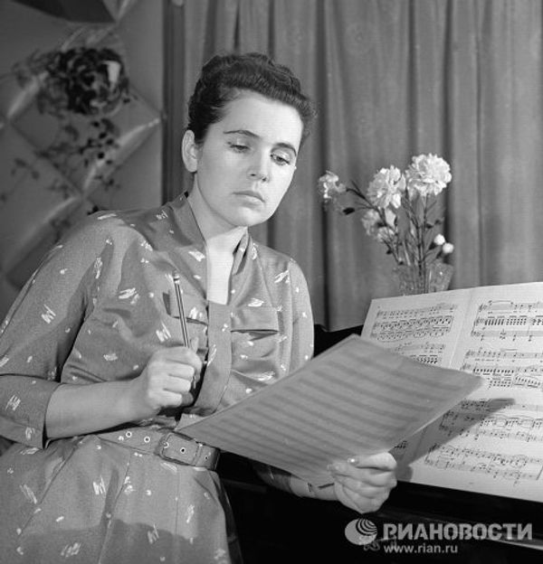 Opera queen Galina Vishnevskaya - Sputnik International