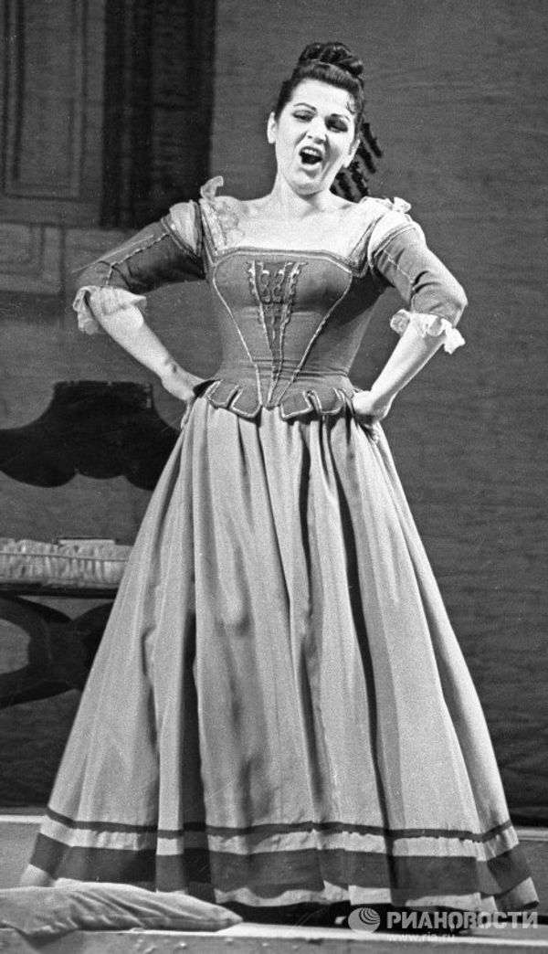 Opera queen Galina Vishnevskaya - Sputnik International
