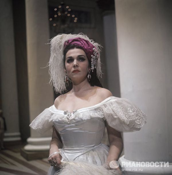 Opera queen Galina Vishnevskaya - Sputnik International