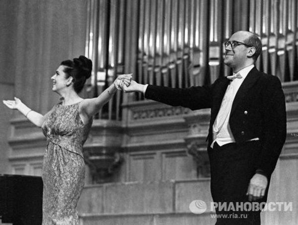 Opera queen Galina Vishnevskaya - Sputnik International