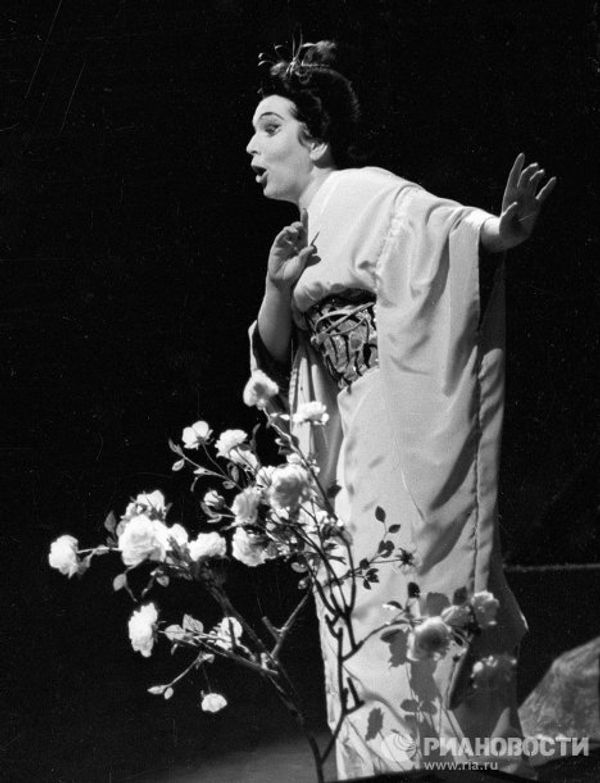 Opera queen Galina Vishnevskaya - Sputnik International