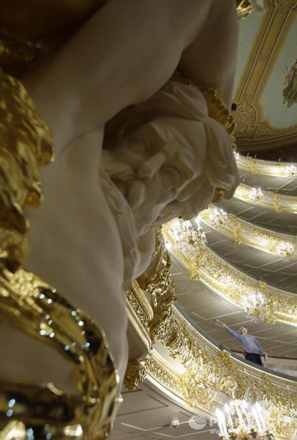 From the basement to Apollo’s wreath, Bolshoi Theater restored   - Sputnik International