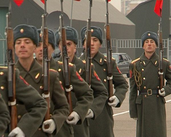 Soldiers with WWII weapons training for historic 1941 parade - Sputnik International