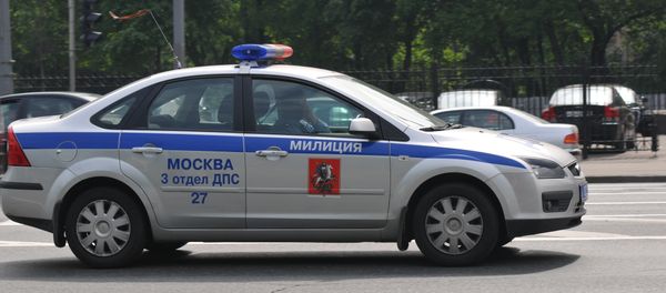 Russian traffic patrol car - Sputnik International