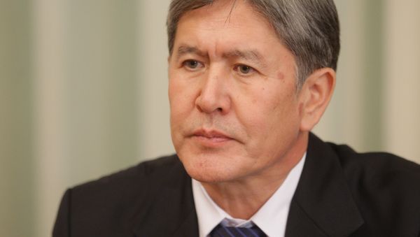 Almazbek Atambayev  - Sputnik International