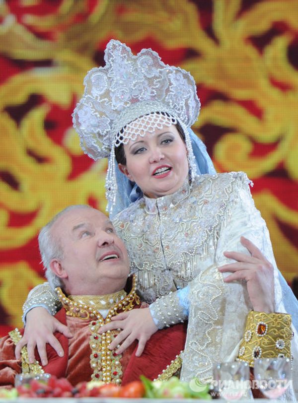 Ruslan and Lyudmila at the Bolshoi: happy fairytale from real life Ruslan and Lyudmila at the Bolshoi: happy fairytale from real life - Sputnik International