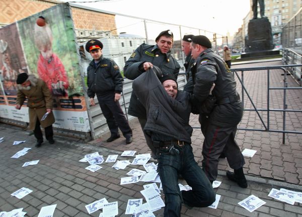 Police detain 20 at opposition rally in Moscow  - Sputnik International