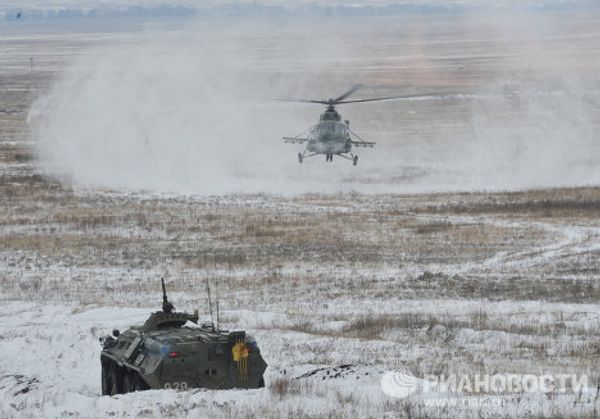 Field exercises of the Shikhany garrison - Sputnik International