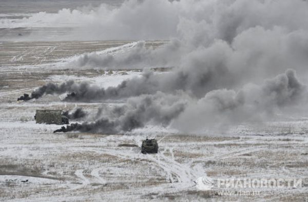 Field exercises of the Shikhany garrison - Sputnik International