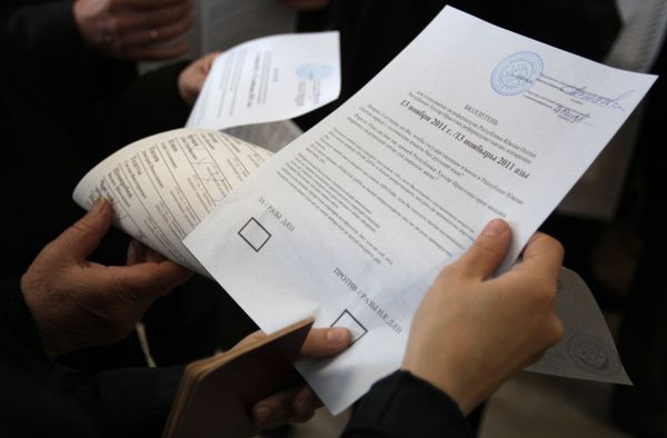 The polling stations will be open on Sunday for 12 hours starting from 8:00 a.m. Moscow time (4:00 GMT). - Sputnik International