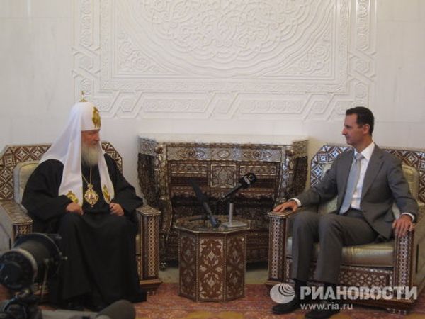 Patriarch of Russia visits Syria, Lebanon - Sputnik International