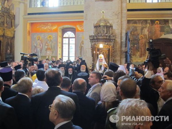 Patriarch of Russia visits Syria, Lebanon - Sputnik International