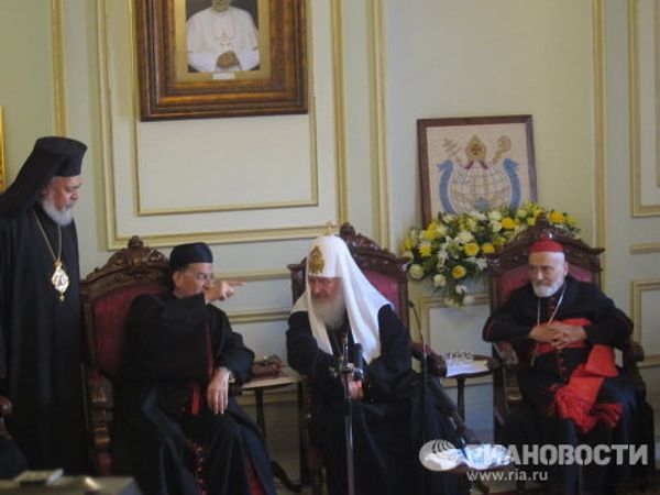 Patriarch of Russia visits Syria, Lebanon - Sputnik International