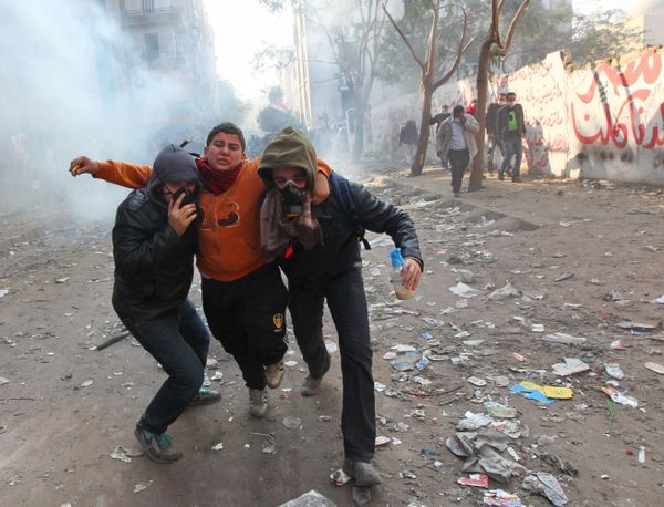 Clashes between protesters and security forces in Cairo - Sputnik International