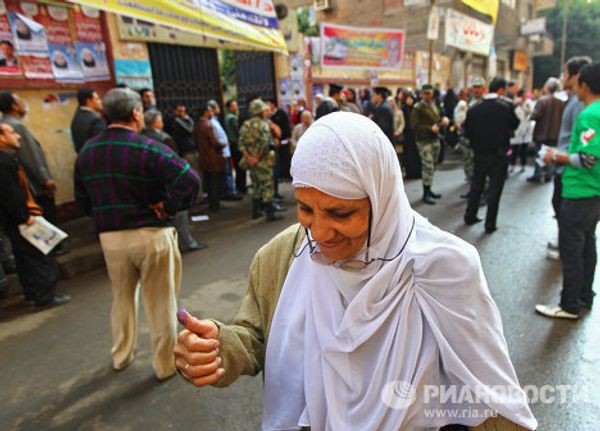Lines at Cairo’s voting stations Lines at Cairo’s voting stations - Sputnik International