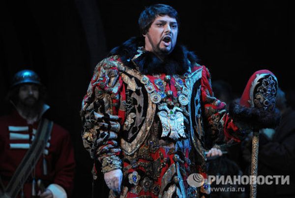 Opera Boris Godunov returns to renovated Bolshoi Theater Opera Boris Godunov returns to renovated Bolshoi Theater - Sputnik International